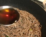 ゴマ油と麺つゆで♪パパっと蕎麦の焼きそば作り方5写真