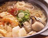 牡蠣のキムチ鍋☆ひらひら大根鍋作り方4写真
