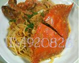 ワタリガニのトマトクリームパスタ作り方12写真
