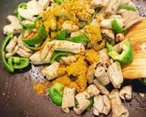 豚モツ２種炒め(七味・カレー粉)作り方6写真