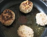 卵・パン粉なし！ジューシーハンバーグ♪作り方7写真