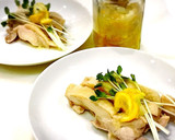 セロリの葉っぱで美味しい蒸し鶏♡ 簡単♪作り方10写真