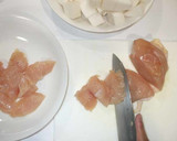 鶏肉とキャベツのオイスター炒め♪簡単作り方4写真