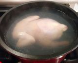 和の具材が美味！丸鶏のあっさり参鶏湯作り方6写真