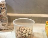 やめられない止まらない！残り物の福豆。作り方1写真