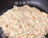 離乳食後期◎簡単お好み焼き作り方5写真