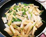 セリと大根の炒め煮作り方8写真