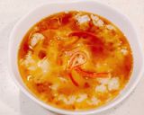 レンジで簡単！かに玉丼の甘酢あんかけ作り方5写真