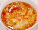 レンジで簡単！かに玉丼の甘酢あんかけ作り方7写真