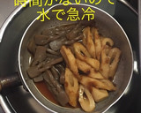 おばあちゃんのこんにゃくとちくわの煮物作り方8写真