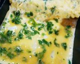ほうれん草とパルメザンチーズの玉子焼作り方4写真