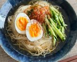簡単さっぱり!そうめんで作るキムチ冷麺作り方5写真