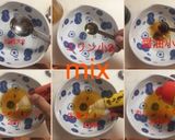 豚コマ、玉ねぎ天、アスパラカレー炒め作り方2写真