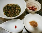 犬ご飯　鶏ハツ×エゴマ作り方2写真