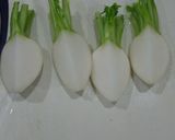 かぶのサラダ　ゆかり和え作り方3写真