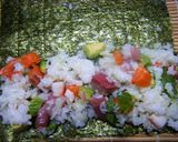 健康法師の　食べやすい恵方巻作り方5写真