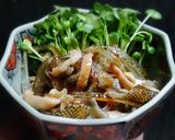 アイナメの胃袋と皮のピリ辛ポン酢和え作り方8写真