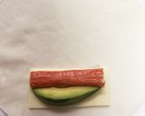 アボカドチーズ春巻き作り方2写真
