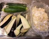 豚肉と茄子・オクラの味噌炒め作り方3写真