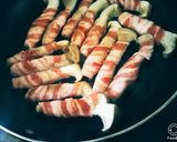 簡単野菜炒めと肉巻き作り方8写真