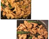 豚肉と茄子・オクラの味噌炒め作り方9写真