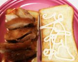 ☆照り焼きチキンとキムチのサンドイッチ☆作り方4写真