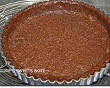 クルミのチョコレートタルト作り方15写真