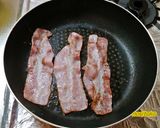 究極TKG☆nori流ベーコンエッグ丼♡作り方3写真