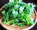 イタリアンパセリの常備菜作り方1写真
