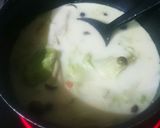 ほっこりあったか☆白菜と豆乳のスープ作り方5写真
