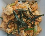 豆腐とキムチのなんちゃってビビンバ丼作り方6写真
