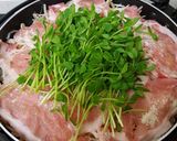 【簡単】豚肉と豆苗ともやし蒸し作り方3写真