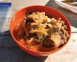 山の上でキムチ鍋作り方4写真