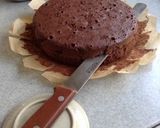 【合格祈願】五角のチョコレートケーキ作り方8写真