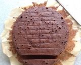 【合格祈願】五角のチョコレートケーキ作り方10写真