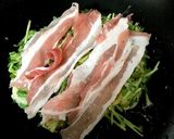 簡単！節約！豆苗お好み焼作り方4写真