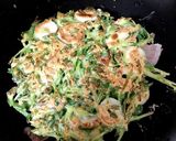 簡単！節約！豆苗お好み焼作り方5写真