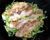簡単！節約！豆苗お好み焼作り方6写真