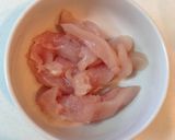 ☆鷄ササミとしめじの炊き込み御飯作り方1写真