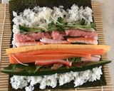 太巻き♡海鮮巻き 恵方巻き作り方10写真