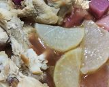 手羽元と赤かぶのさっぱり煮☆作り方5写真