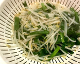 【作り置き】にらともやしのピリ辛ナムル作り方4写真