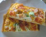 レンジで３分♪トマたまバーガーパン作り方6写真