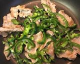 ピーマンと豚肉のピリ辛炒め作り方3写真
