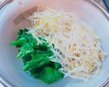 節約☆もやしとほうれん草のおひたし作り方2写真
