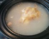 和の具材が美味！丸鶏のあっさり参鶏湯作り方19写真