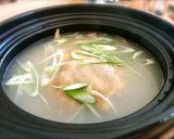 和の具材が美味！丸鶏のあっさり参鶏湯作り方20写真