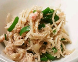 にんじんとえのき明太子炒め★お弁当おかず作り方9写真