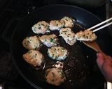 コンソメスープの肉団子うどん作り方5写真