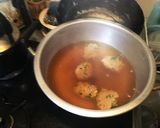 コンソメスープの肉団子うどん作り方6写真